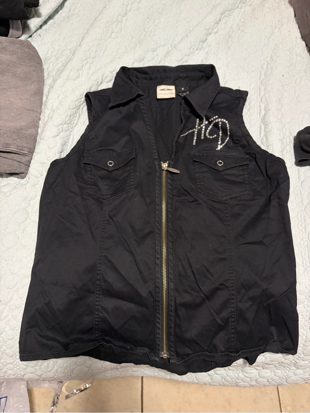 Harley Davidson zip up jacket